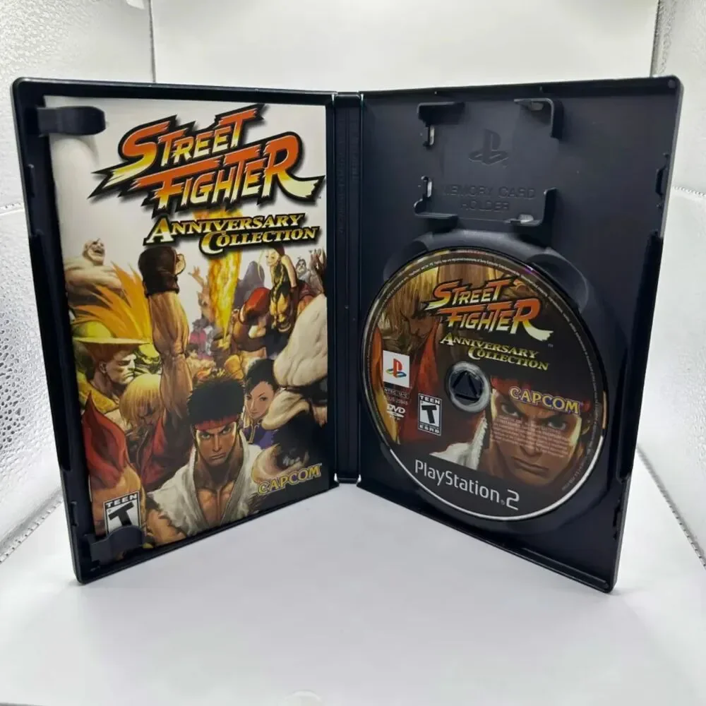 Street Fighter Anniversary Collection Cib Sony Playstation 2 PS2